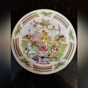Royal Doulton 1984 Los Angeles Commemorative Summer Olympics Plate